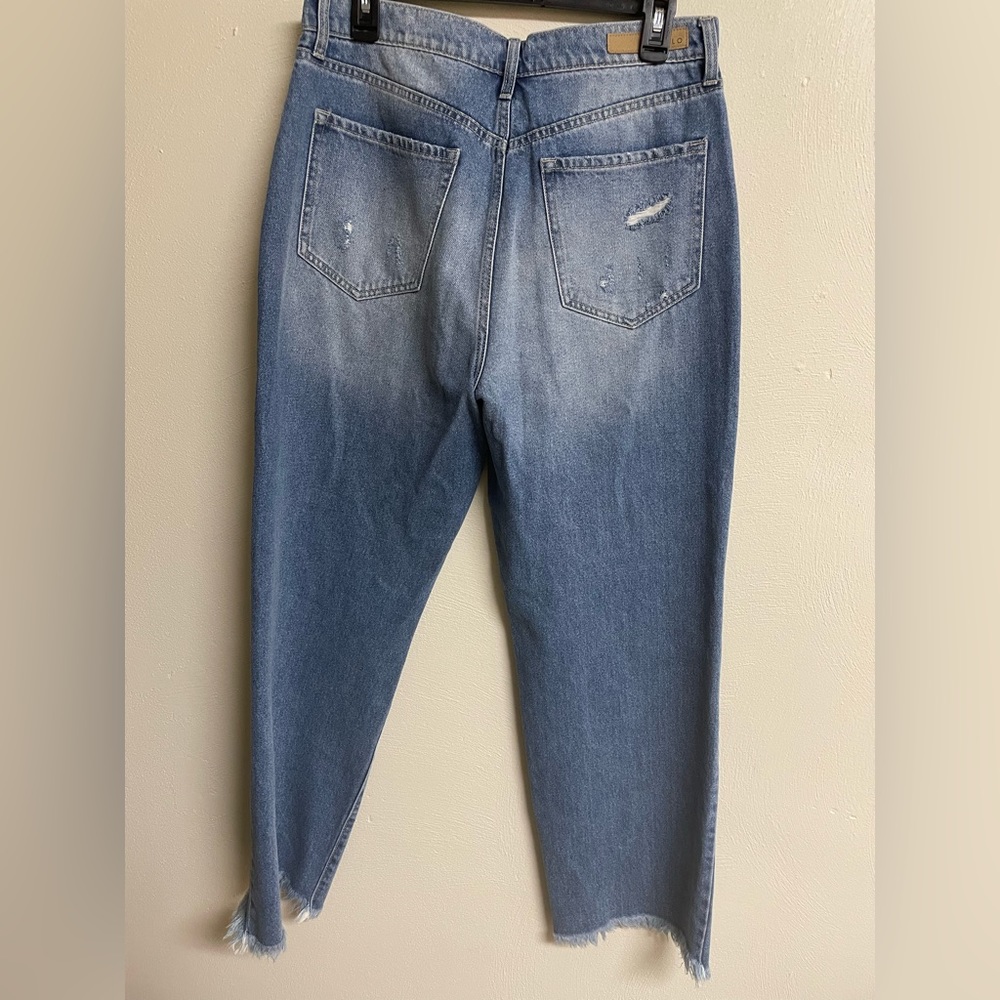 Cell Light Wash Mom Jeans - Picture 2 of 3